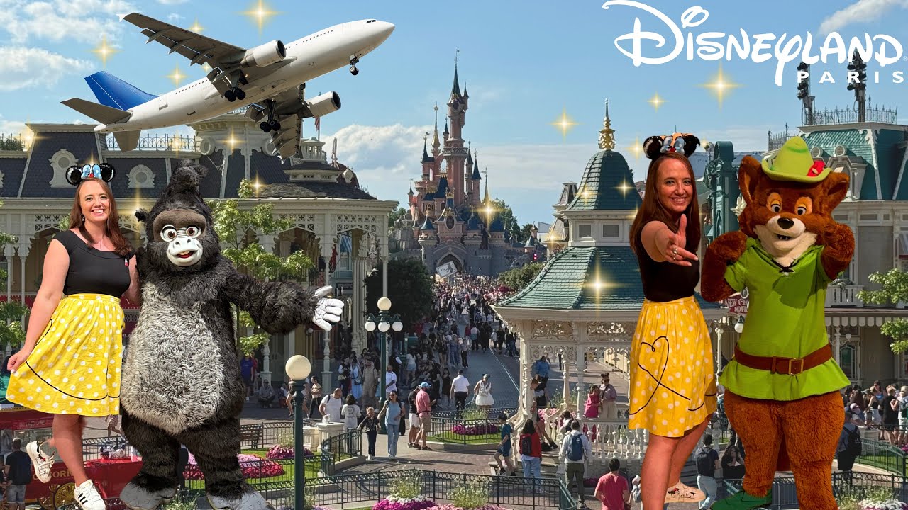 Meine magische Reise: Anreise nach Disneyland Paris, Hotel Roomtour & seltene Charaktere treffen!