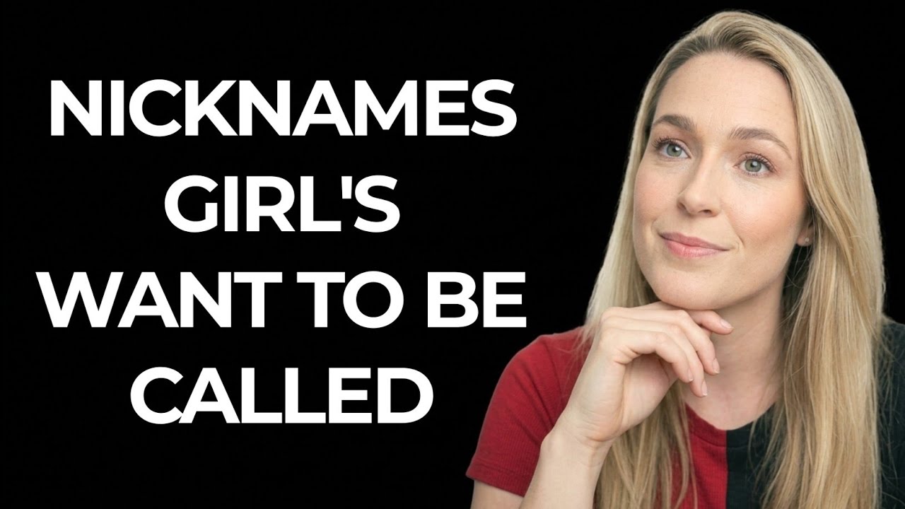 9 Cute Nicknames Women Secretly Love (That Trigger Instant Attraction) | Female Psychology Explained