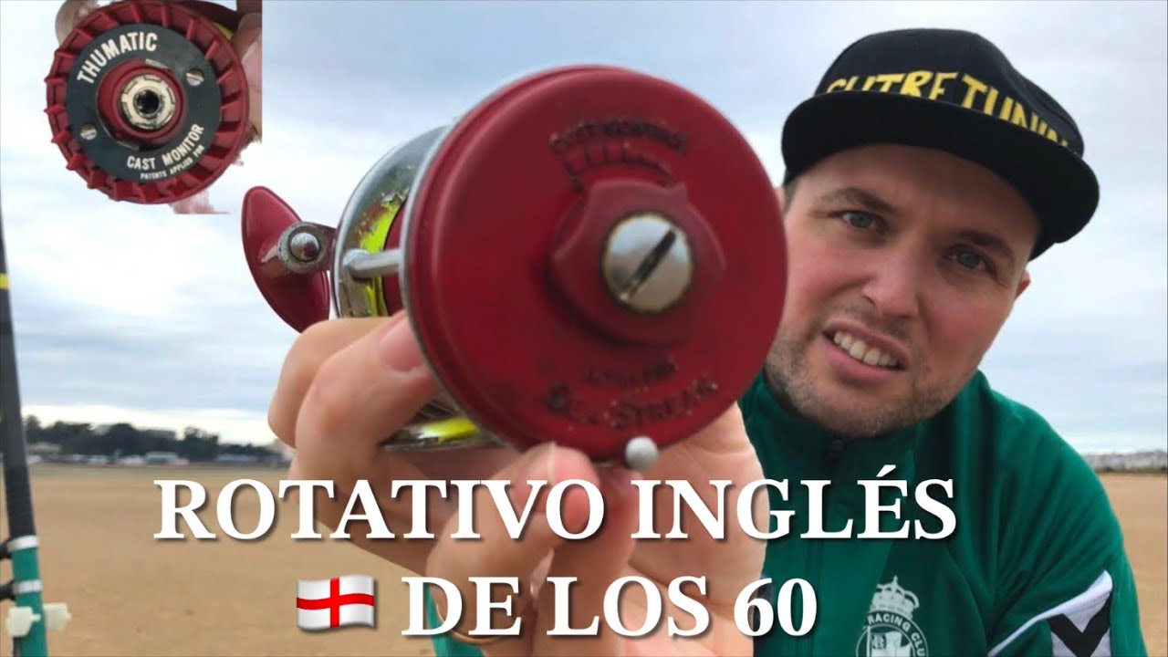 Intrepid sea streak reel rotativo antiguo de lanzamiento inglés 🏴󠁧󠁢󠁥󠁮󠁧󠁿