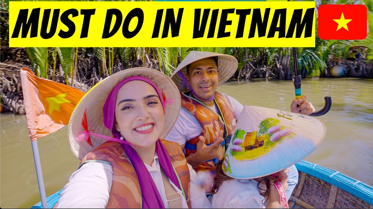 THIS IS THE MOST MAGICAL CITY OF VIETNAM! 🇻🇳 BUCKET BOAT & LANTERN FESTIVAL | IMMY & TANI