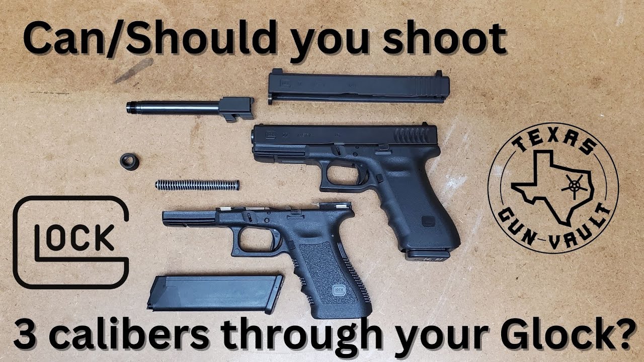 Can/Should you convert a Glock to shoot different calibers? (.40 S&W, .357 Sig & 9mm)