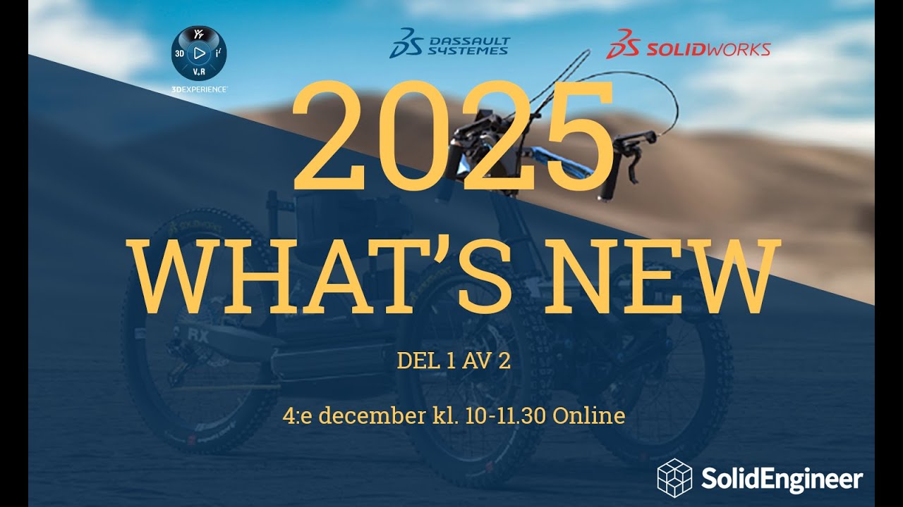 What's New 2025 Webinar del 1