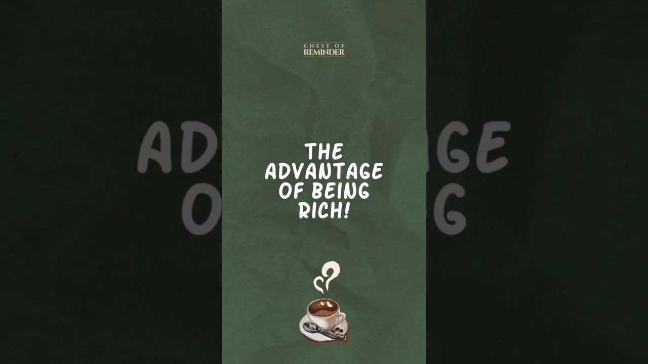 The advantage of being rich #shorts #islam #muslim #reminders
