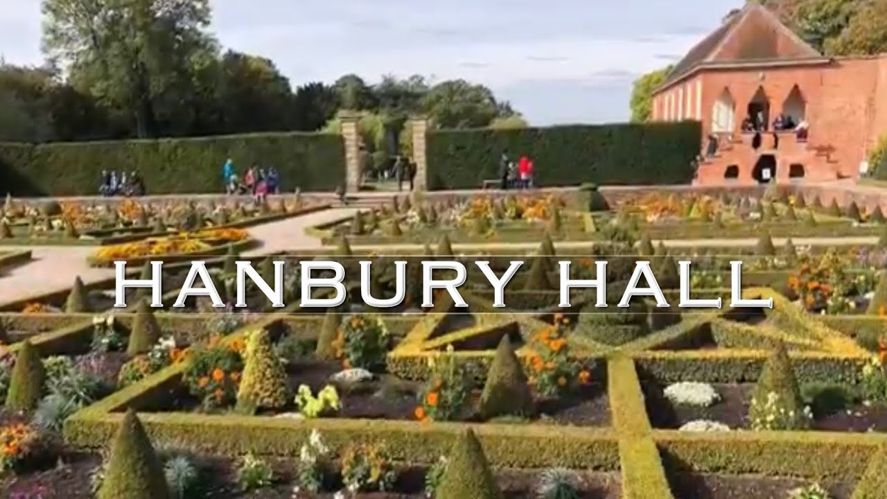 Hanbury Hall a National Trust property in Worcestershire.