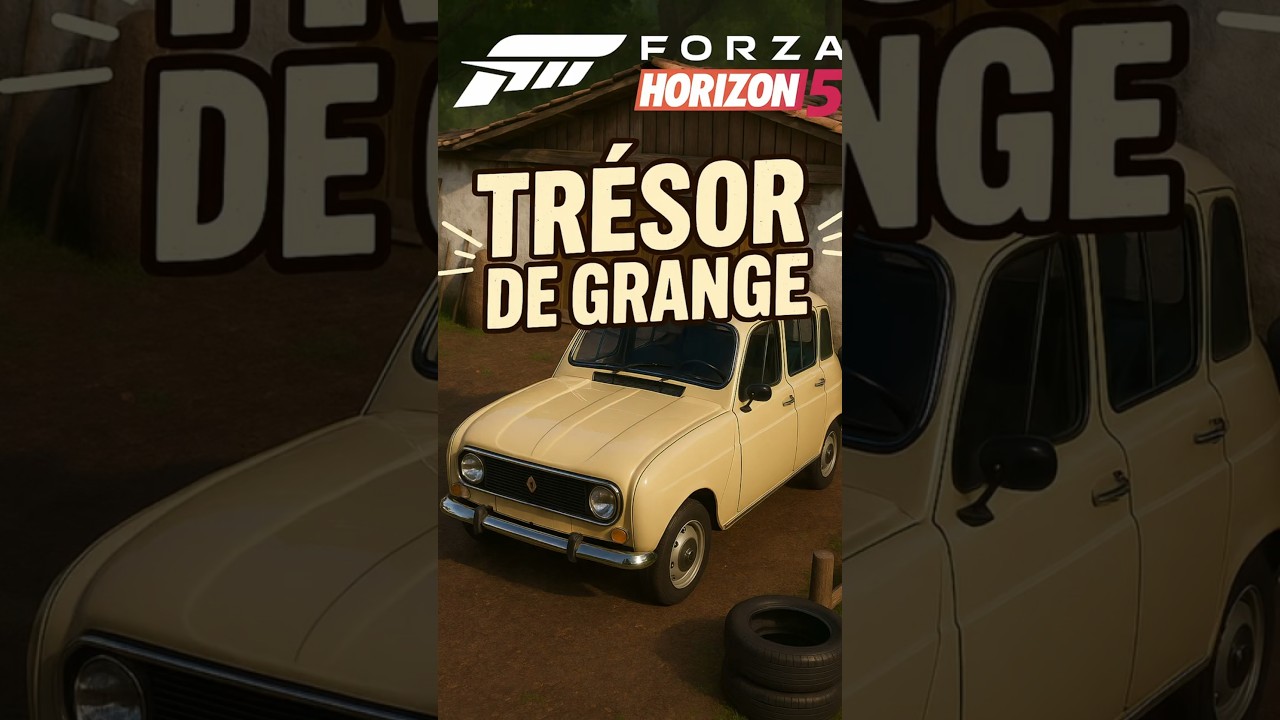 FORZA HORIZON 5 TRESOR DE GRANGE RENAULT 4L 2KQHD RESOLUTION EXTREME