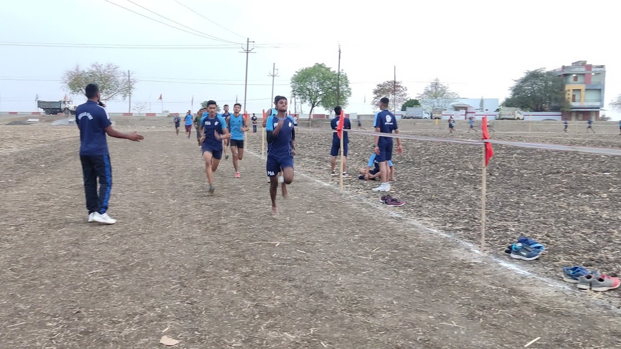 Indian Army 1600 Meter Running🏃 Test At Prithvi Defence Academy Indore
