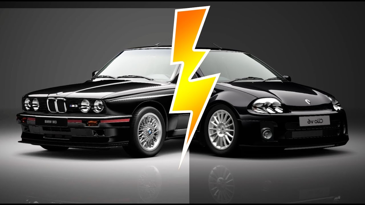 Battle 1 lap: M3 Sport Evolution 89 vs Clio V6 24v 00 - European battle! Who will win?