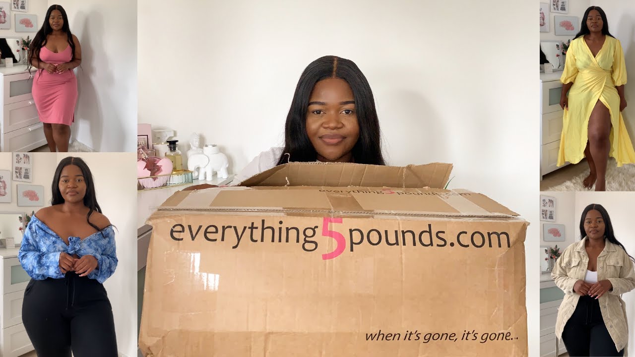 TESTING EVERYTHING5POUNDS.COM HAUL & TRY-ON *shocked*
