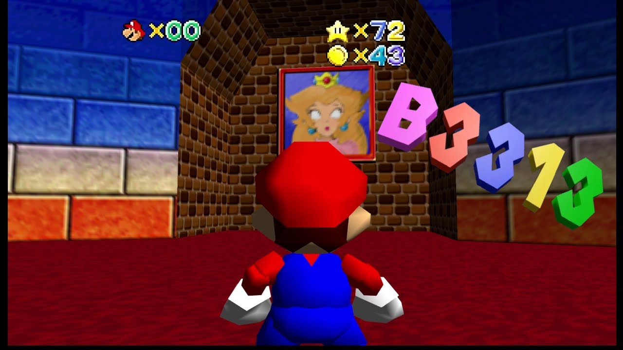 Super Mario 64 B3313 - How cursed do you like your Mario?