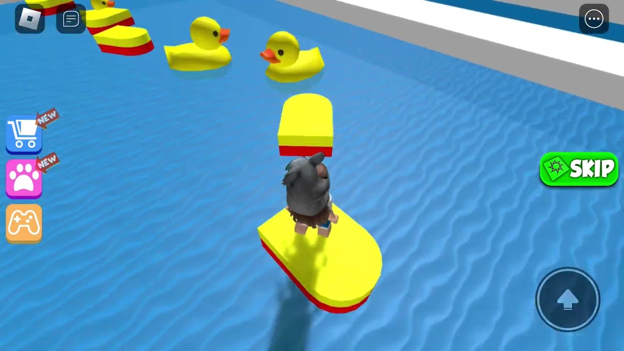 Playing Escape The Gym Obby!