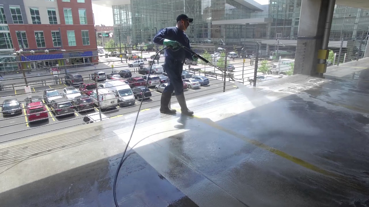 Parking Garage Cleaning