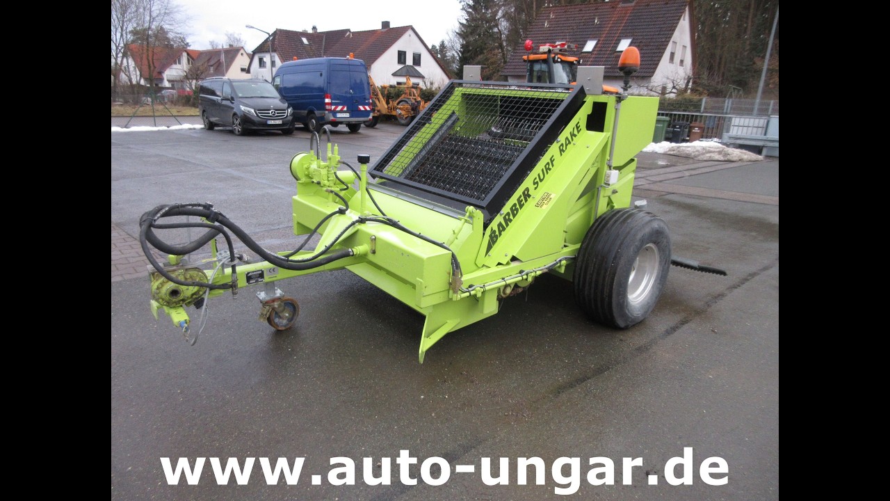 Barber Surf Rake 400 Beachcleaner Strandreinigungsmaschine Cribleuse de Plage www.auto-ungar.de