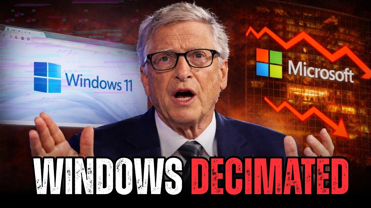 Bill Gates SHOCKED by Windows 12 Chaos Before Launch