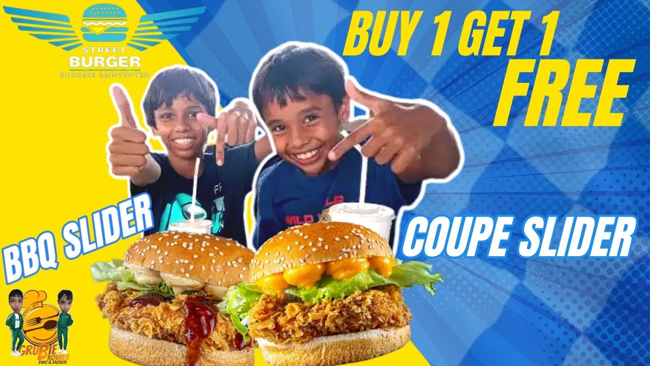 Grubie Browies | Street Burger BBQ Slider & Coupe Slider Review
