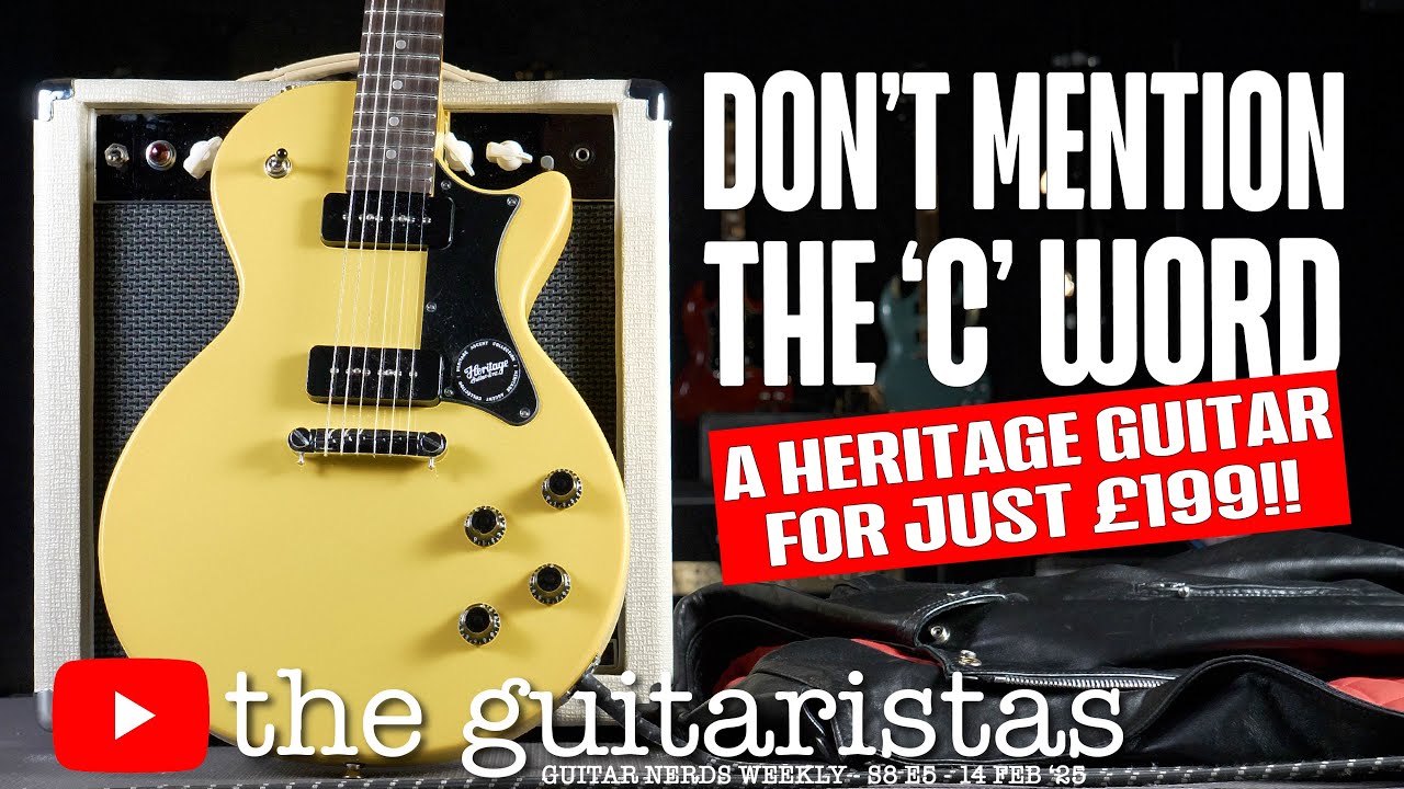 The 'Secret' &pound;199 Heritage Guitar 🎸Ascent Collection H-137 P90 Electric Guitar Review