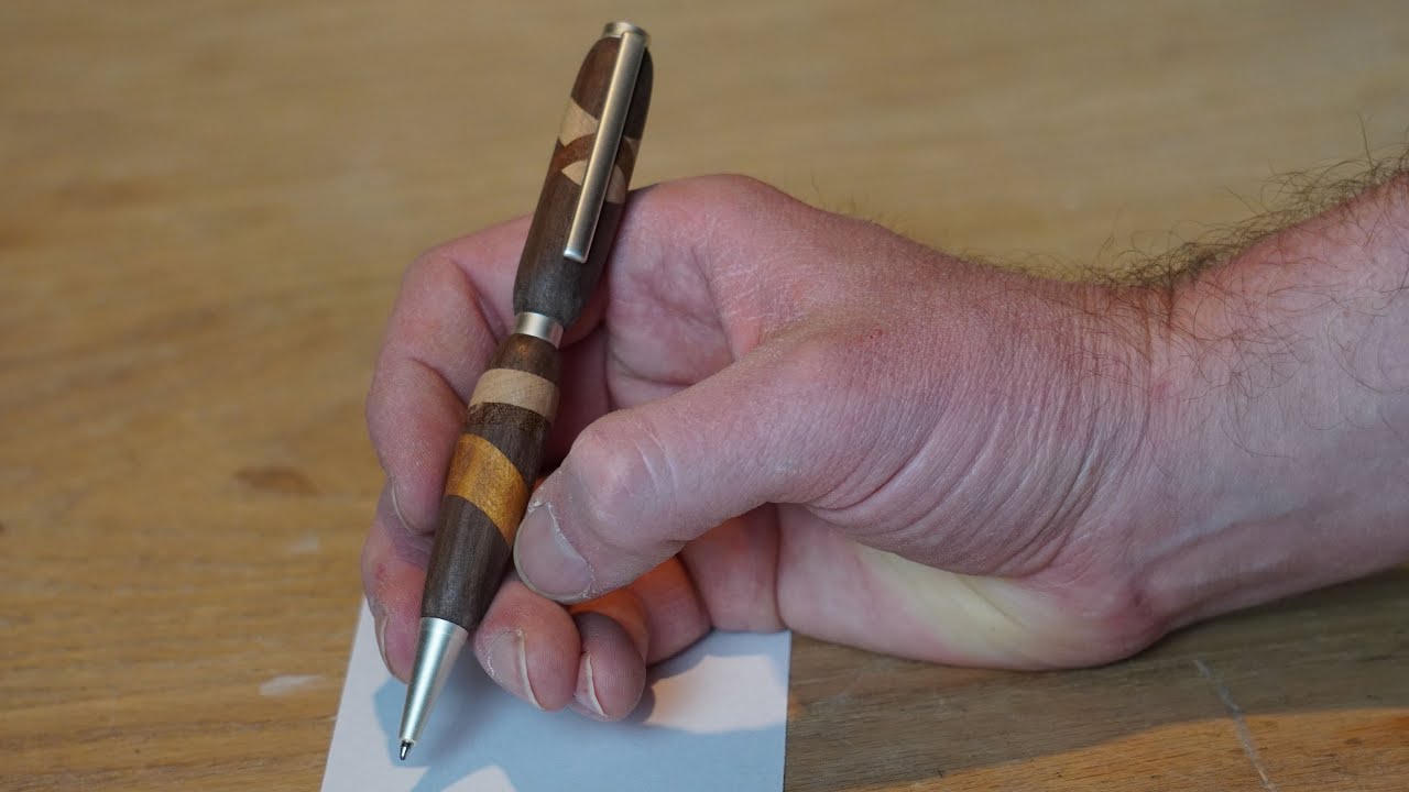 Making a pen without a lathe - hand tools only