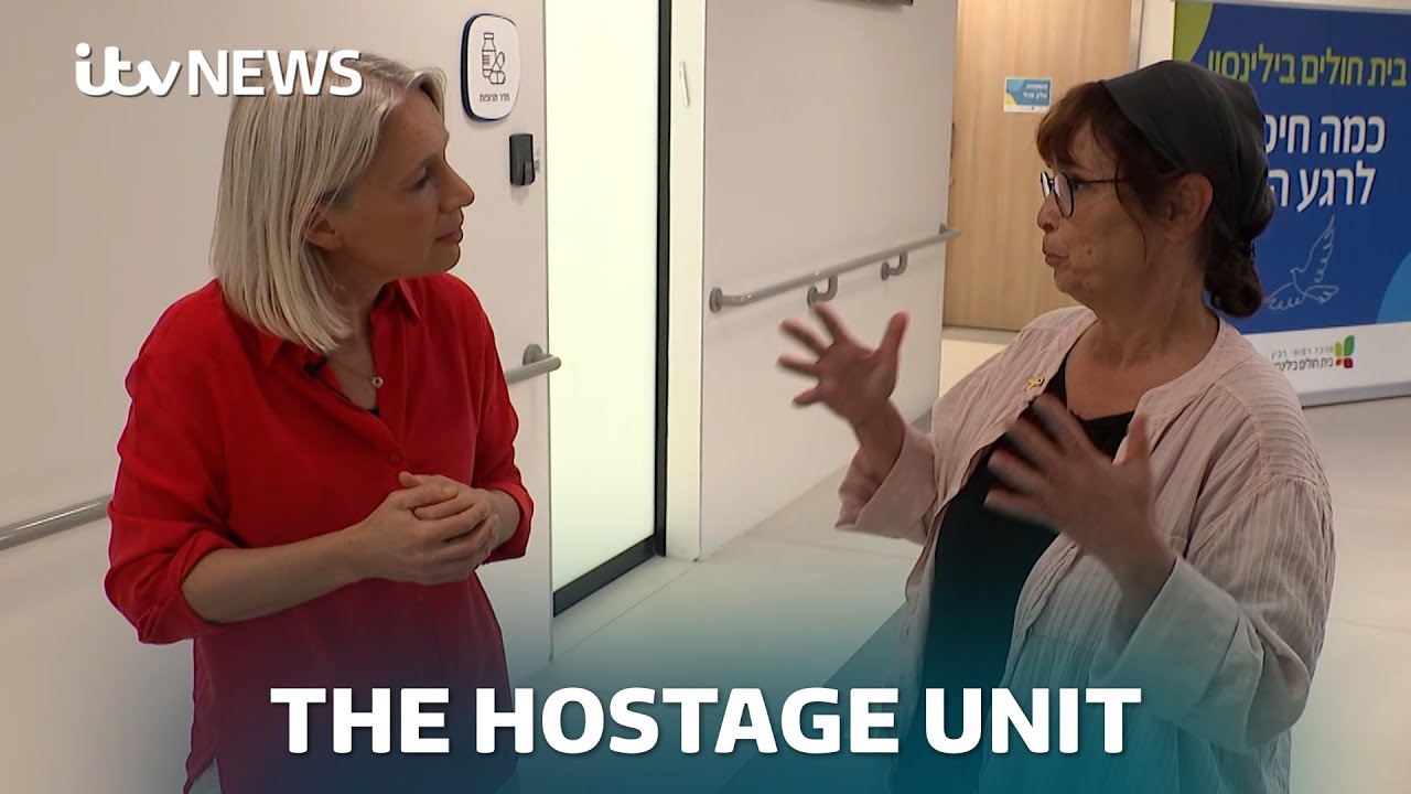 'You're in safe hands': Inside the Israeli hospital hours away from receiving hostages | ITV News