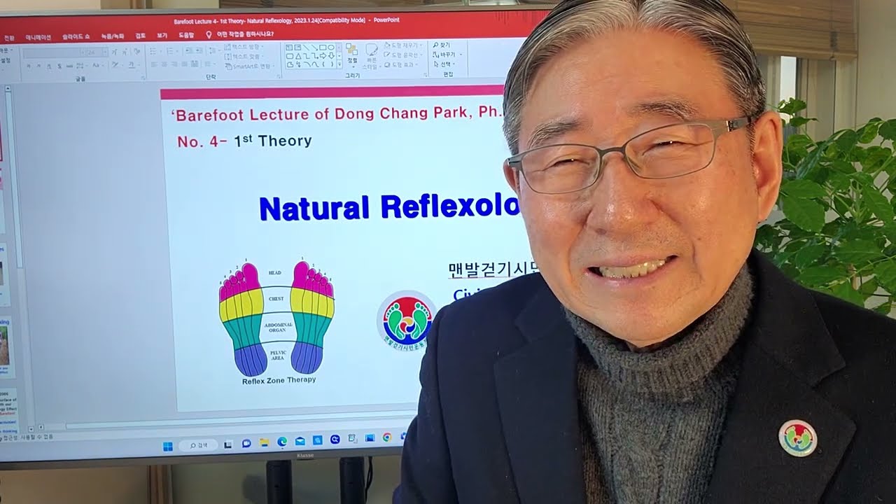 Barefoot Lecture 4: The 1st Theory of Walking Barefoot- Natural Reflexology