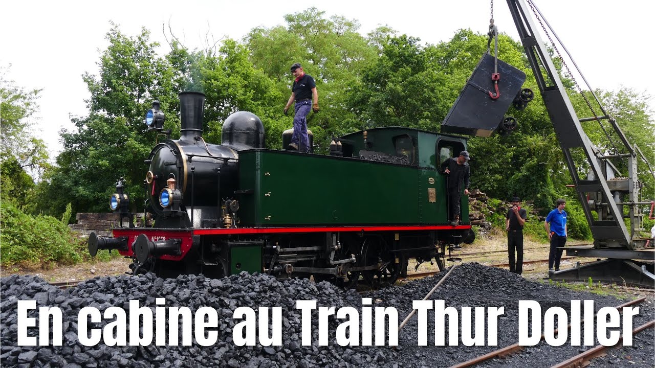 En Cabine sur le Train Thur Doller (TTDA)