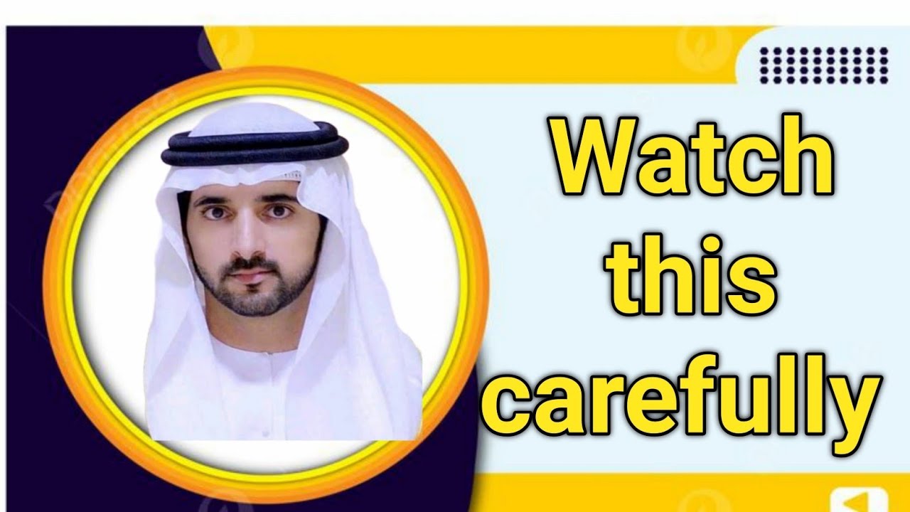 Watch this carefully|fazza sheikh hamdan|fazza King of Dubai|fazza prince|fazza heart of Dubai|