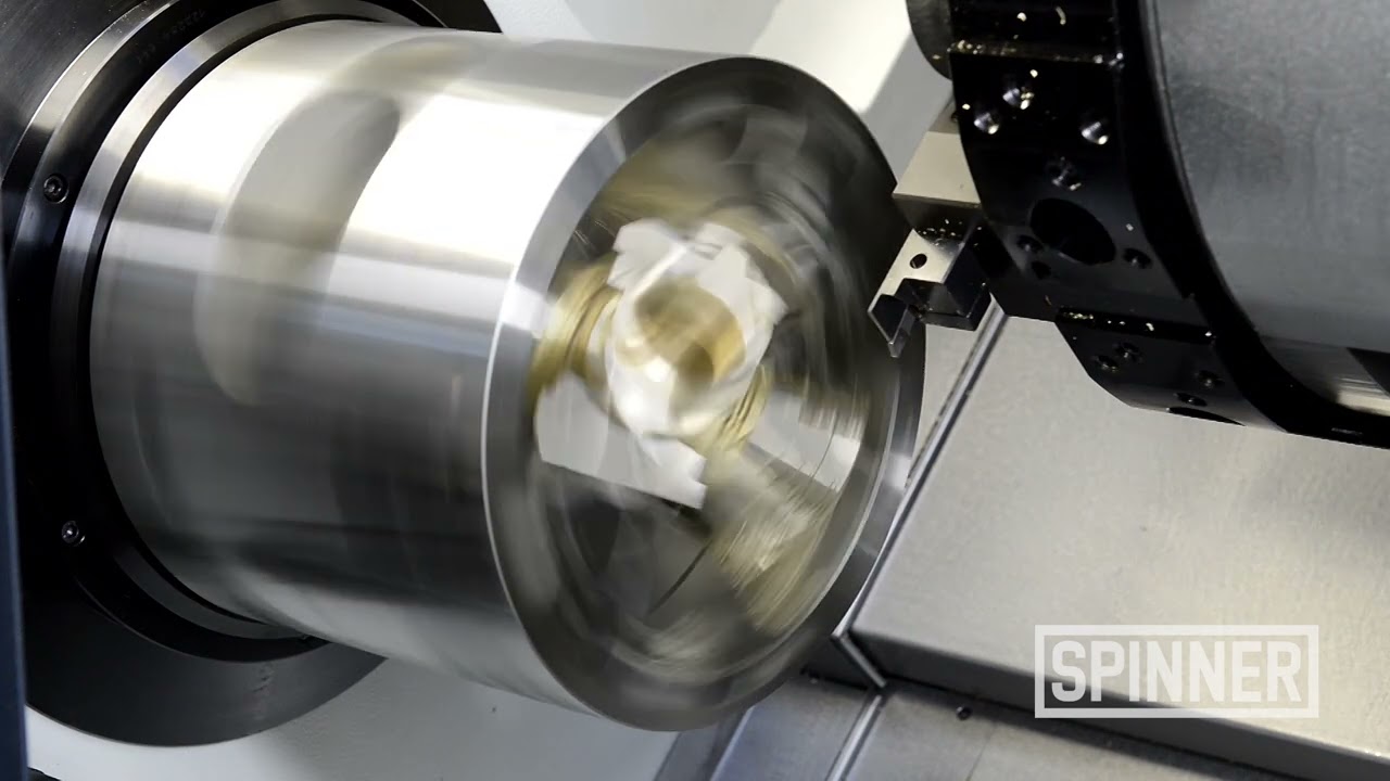 TC600 in Action: Turning Process with SMW-Autoblok AXN Automatic Indexing Chuck