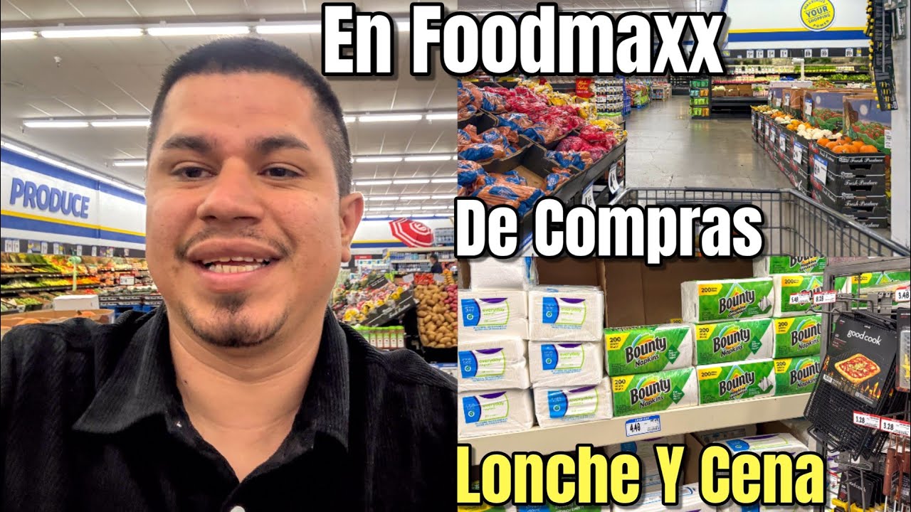 Comprando Mi Lonche En FoodMaxx De Compras!