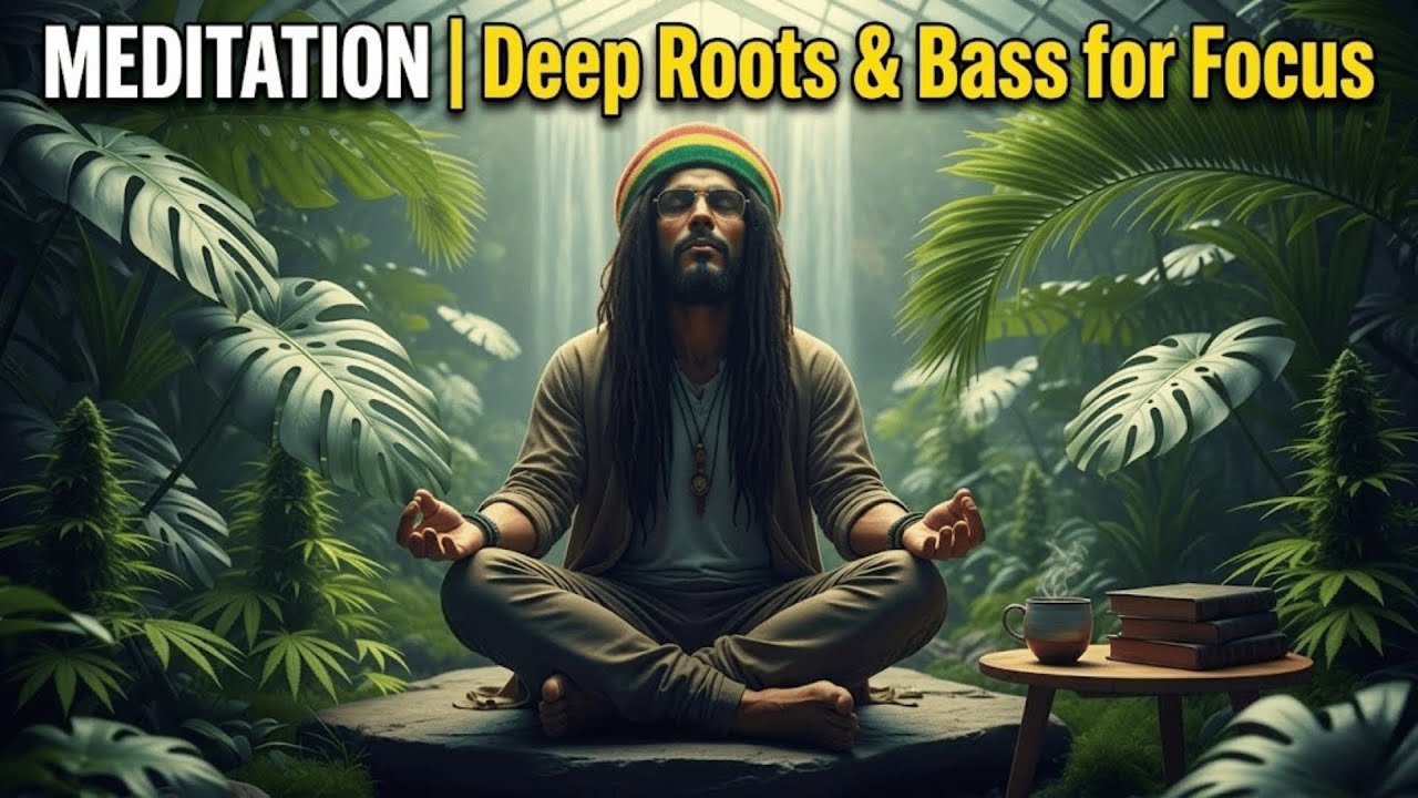 MEDITATION | Deep Roots & Bass for Focus | 4K | No Copyright Music 🦁🧘&zwj;♂️