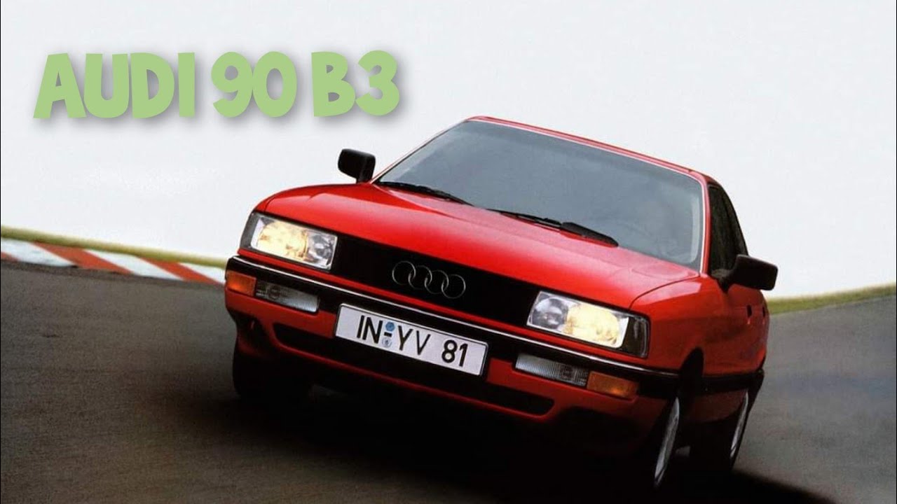 1987 Audi 90 B3 - test // reportage