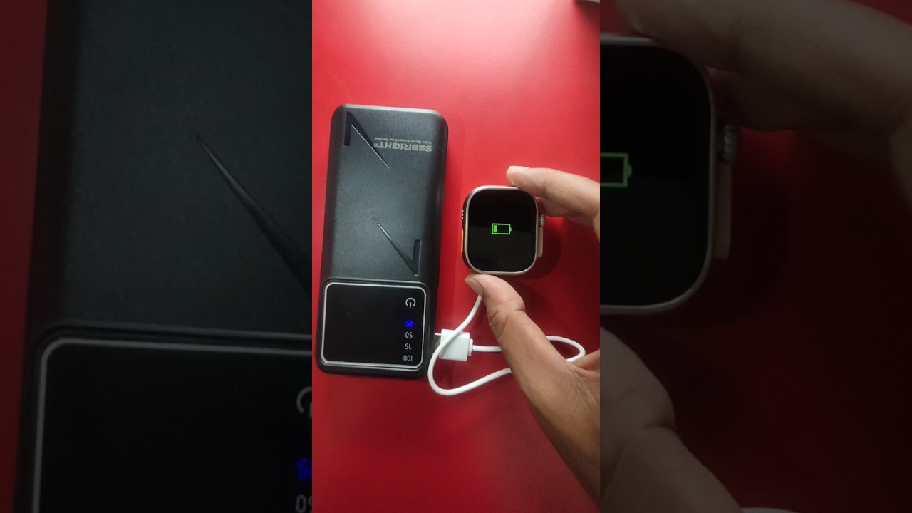 t800 ultra smart watch Charging #shorts