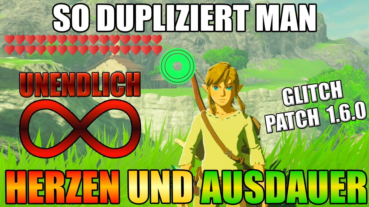 *NEU* Maximale Herzen und Ausdauer ohne Schreine! - Glitch Patch 1.6.0 ► Zelda Breath of the Wild