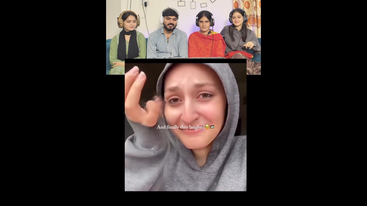 Emotional Reaction G&aring;z&aelig; Freedom #gaza #reaction #reactpro