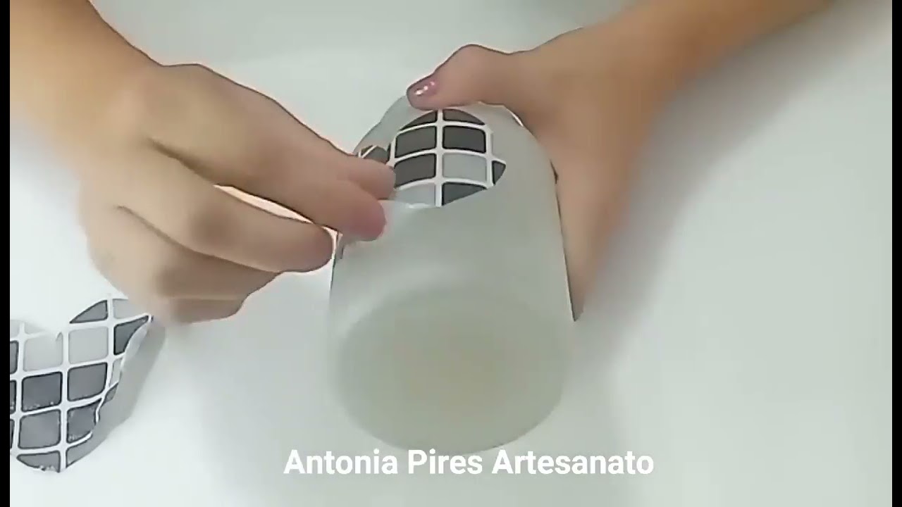 DIY OLHA ESSA IDEIA COM POTE DE VIDRO ! VÍDEO RÁPIDO ...VOCÊ VAI AMAR !!!