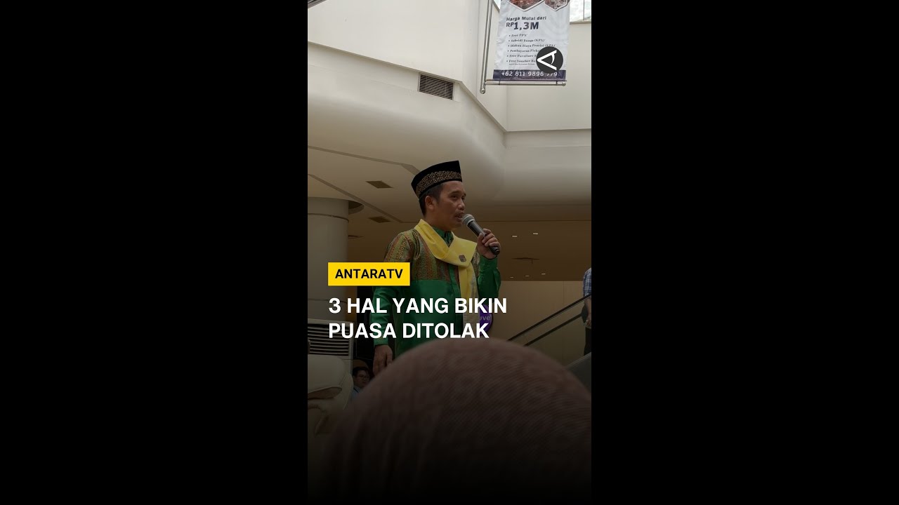 3 hal yang bikinn puasa ditolak