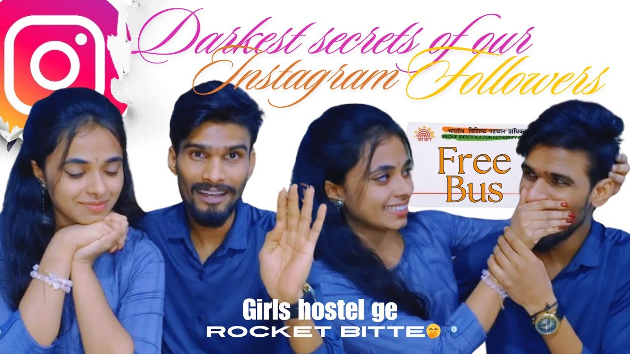 We Asked for Your Darkest Secrets... Now We're Revealing Them! #trending #kannada #instagram #couple
