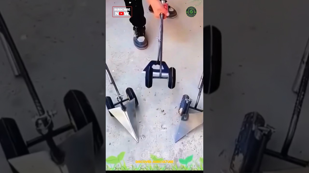 Different types of Amazing Manual Plowing Tools
