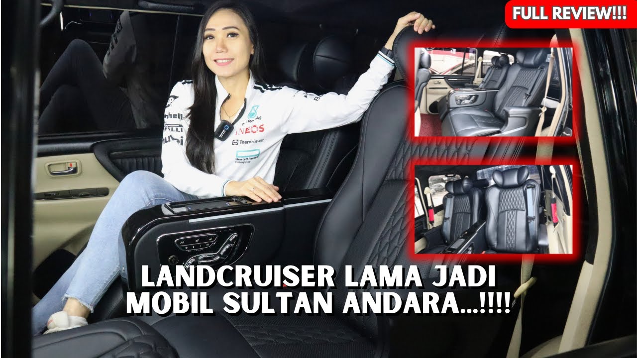 LANDCRUISER JADUL JADI BERASA MOBIL SULTAN ANDARA..!!!