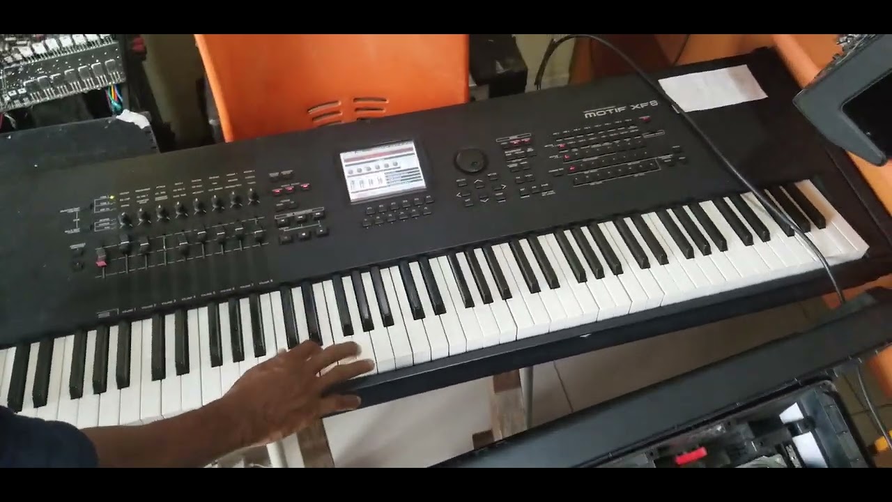 Motif XF8 Yamaha Keyboard.