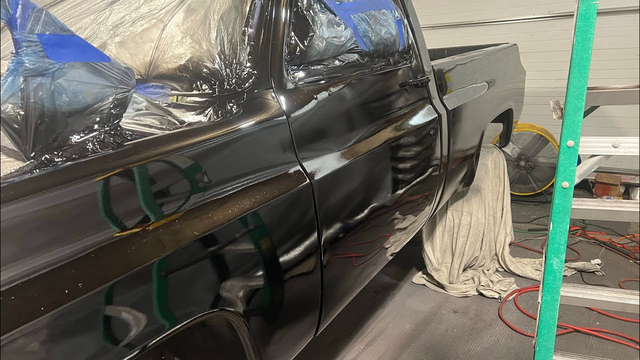 Murdered Out K10 Paint Job in the Shop (Full Process)
