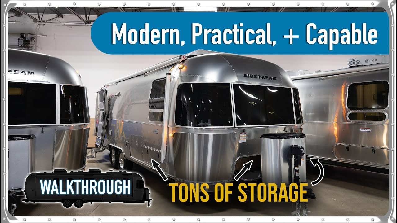 Is This Airstream’s BEST Interior? | 2025 Airstream Globetrotter 27FB Twin