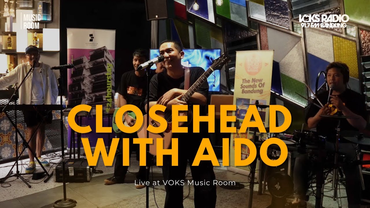 Выступление Closehead в музыкальной комнате VOKS