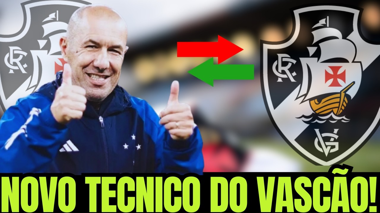 LEONARDO JARDIM É NOVO TECNICO DO VASCO!