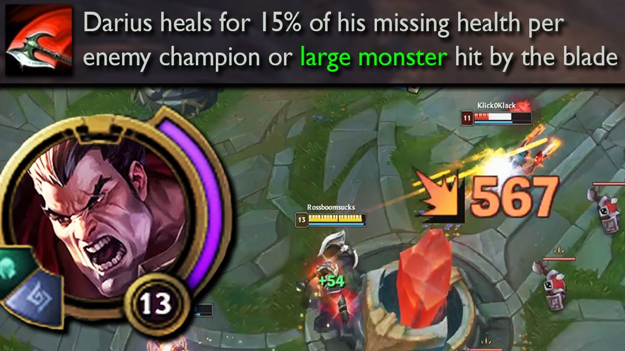 Darius is being made a jungler and I can finally run screaming out of a bush to one shot people