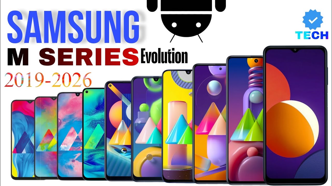 Evolution of Samsung Galaxy M Series (2019–2025) | M10 to M55 Timeline | Samsung M Series History