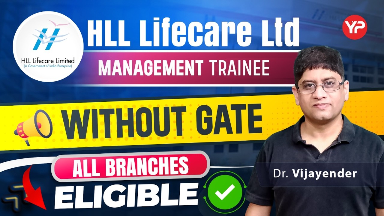HLL Management Trainee without GATE recruitment notification 2026