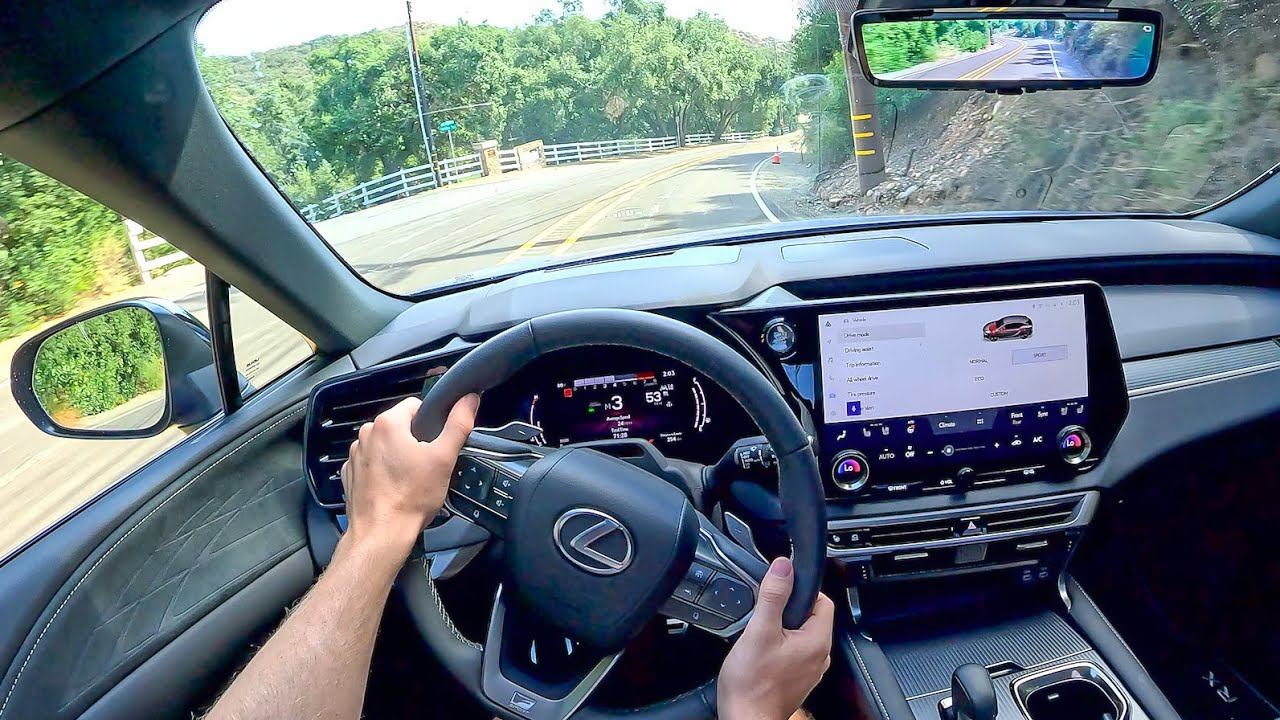2023 Lexus RX 350 F Sport - POV Test Drive (Binaural Audio)