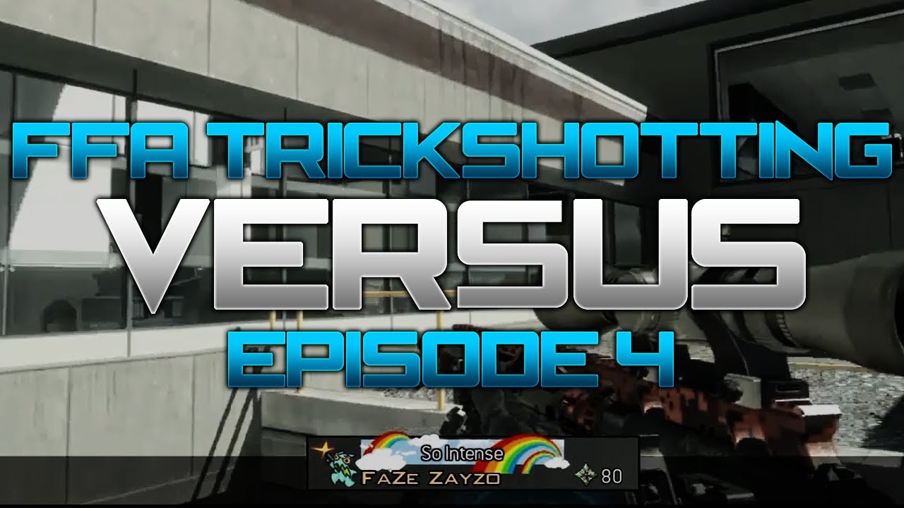 FaZe Rain : FFA TrickShotting VERSUS Ep.4 w/ FaZe Zayzo
