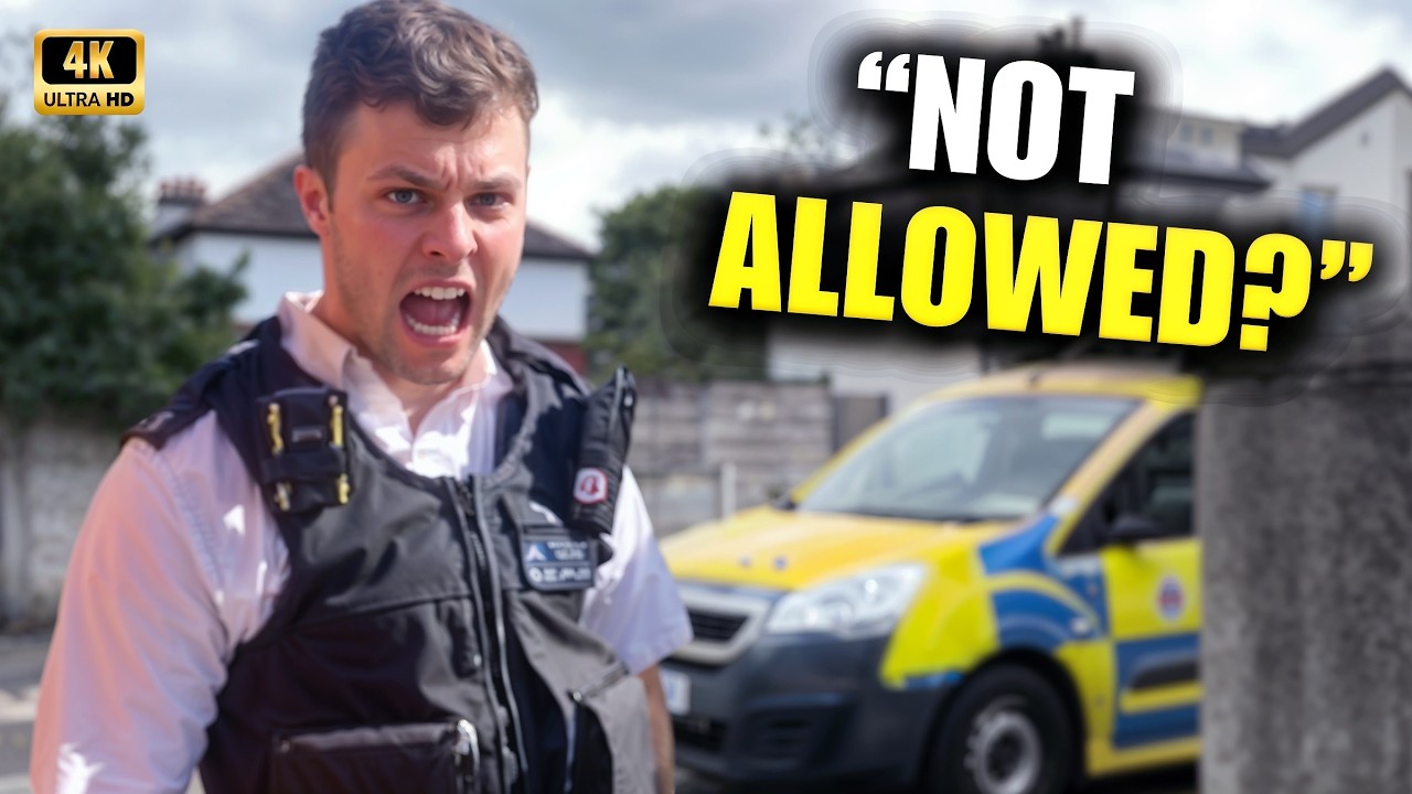 UK Police Challenge Cameraman… Then Admit He’s Doing Nothing Wrong