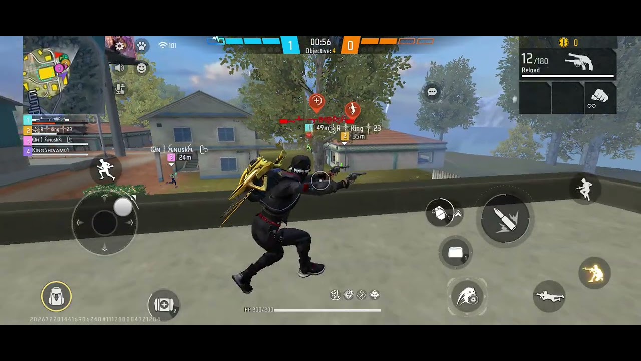 Free Fire CS Ranked Gameplay 🔥 Intense Clutch Moments | Realgamer1million#ff 