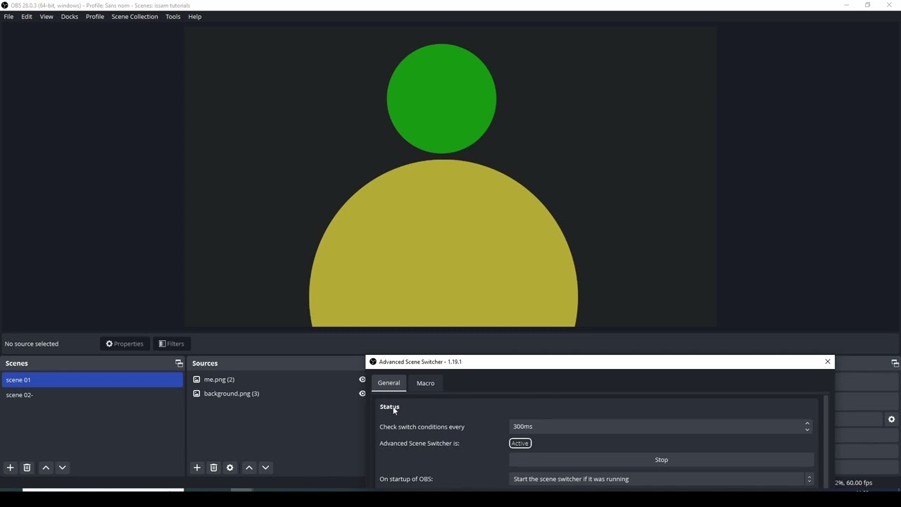 lesson 4 :  Automatic Scene Switching plug-in 1.19.1