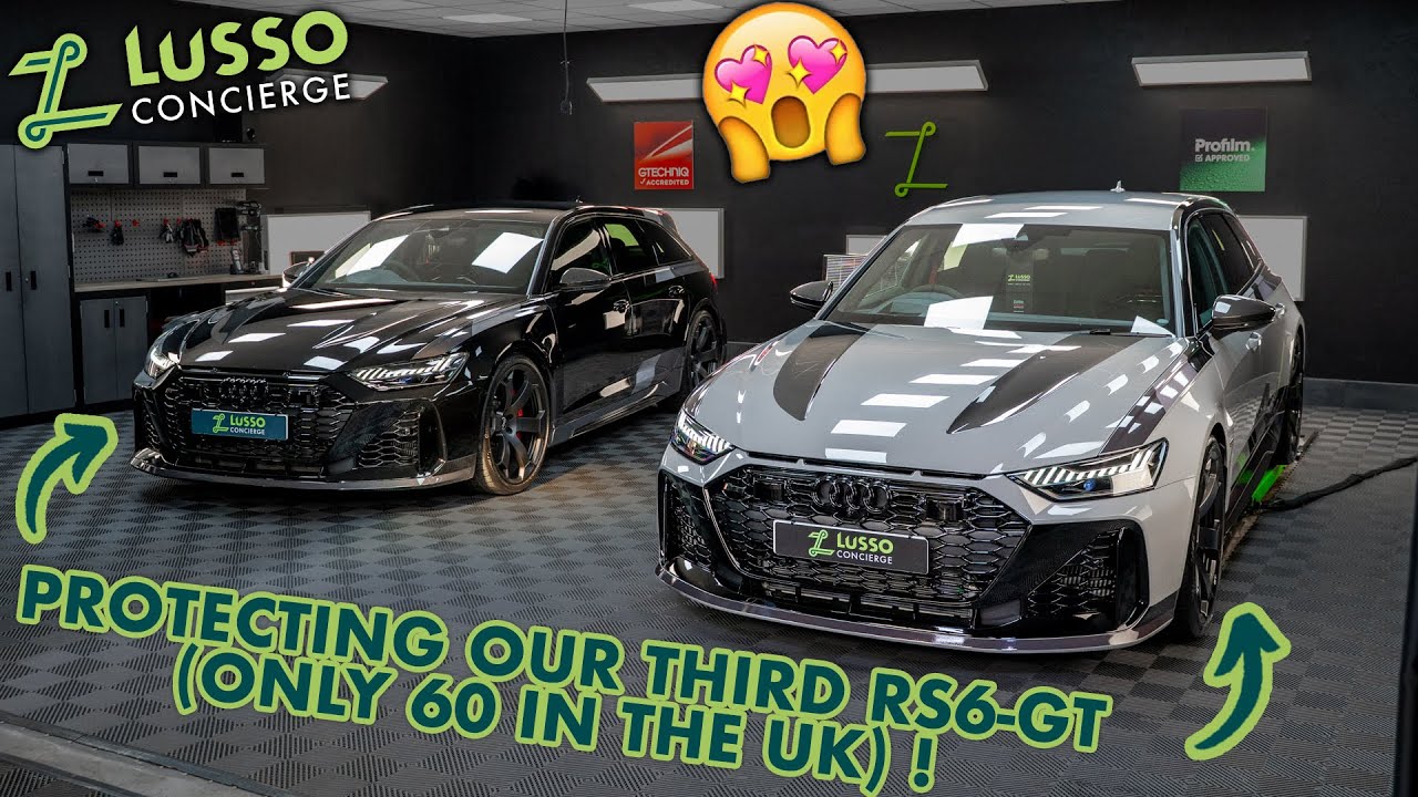 WE PROTECTED OUR THIRD ULTRA RARE AUDI RS6-GT WITH PPF!